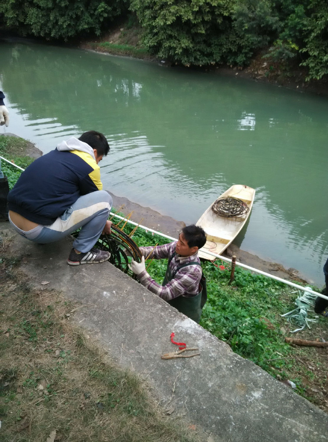 龍鐵沉水式風機安裝