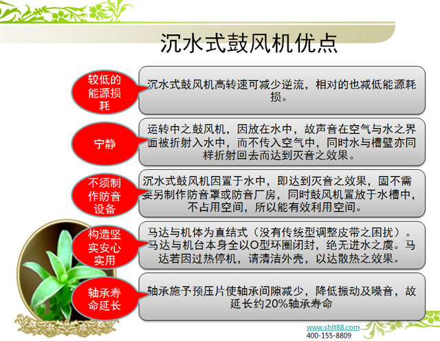 污水處理風(fēng)機特點
